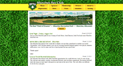 Desktop Screenshot of monchesrecclub.org
